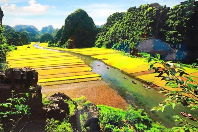 Lam Dat Hotel Ninh Binh Bagian luar foto