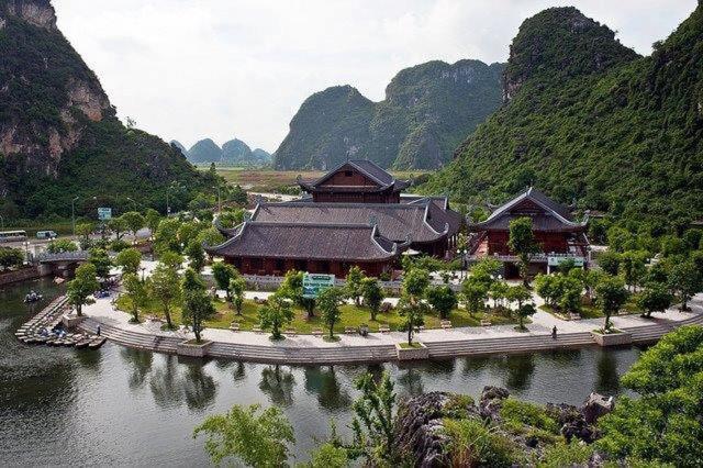 Lam Dat Hotel Ninh Binh Bagian luar foto